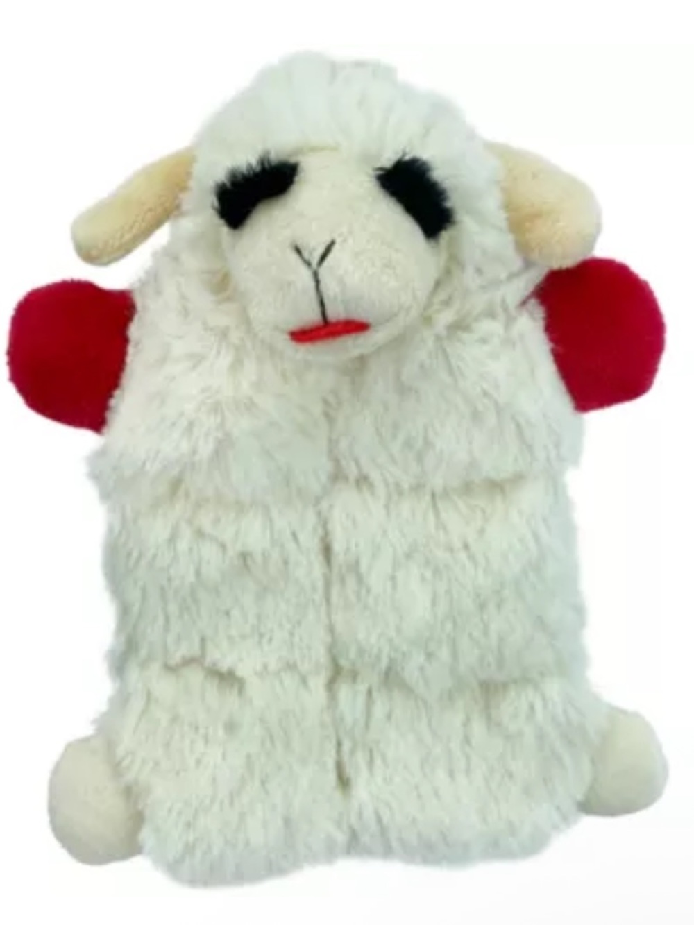Multipet Squeaker Mat Lamb Chop Dog Toy
